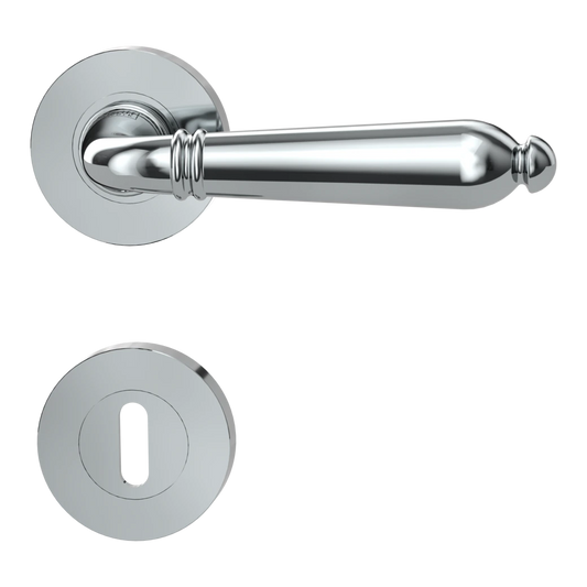 Griffwerk CAROLA Schraubtechnik Rosette rund