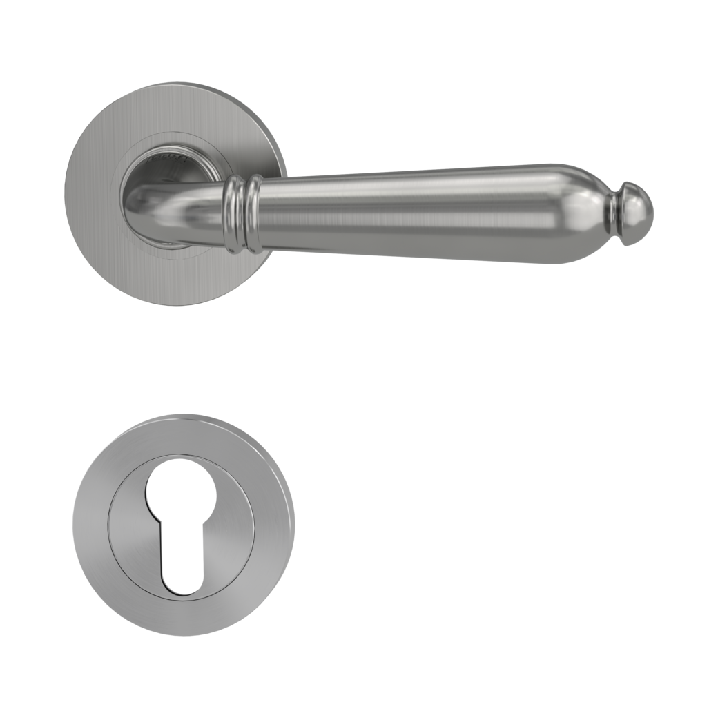 Griffwerk CAROLA  Schraubtechnik  Rosette rund