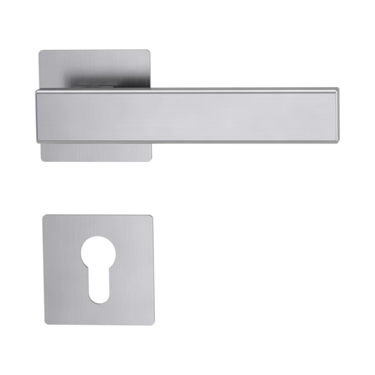 Griffwerk CUBICO PIATTA S QUATTRO Flachrosette eckig