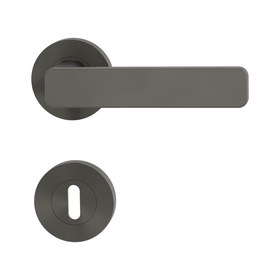 Griffwerk SIEGER DESIGN MINIMAL MODERN Schraubtechnik Rosette rund