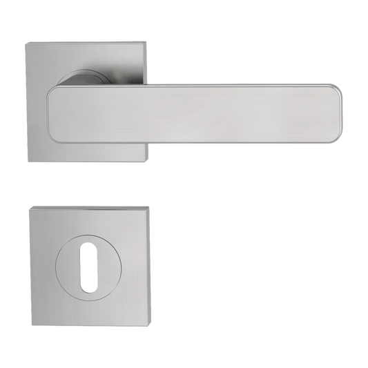 Griffwerk SIEGER DESIGN MINIMAL MODERN Schraubtechnik Rosette eckig