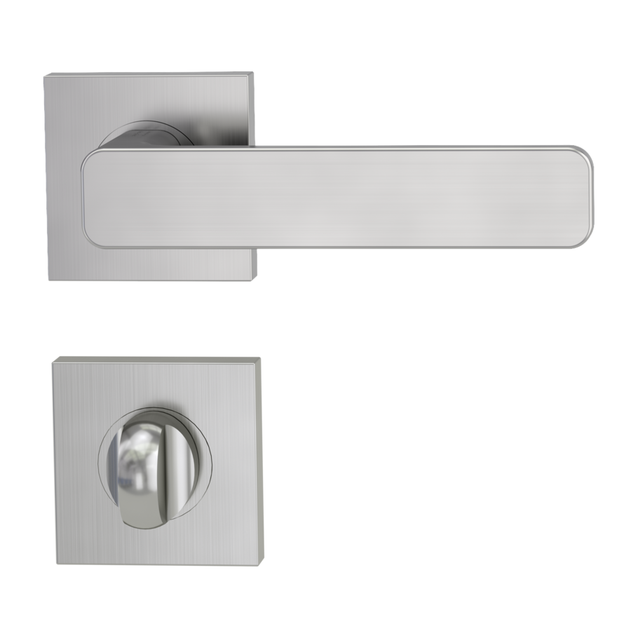 Griffwerk SIEGER DESIGN MINIMAL MODERN Schraubtechnik Rosette eckig