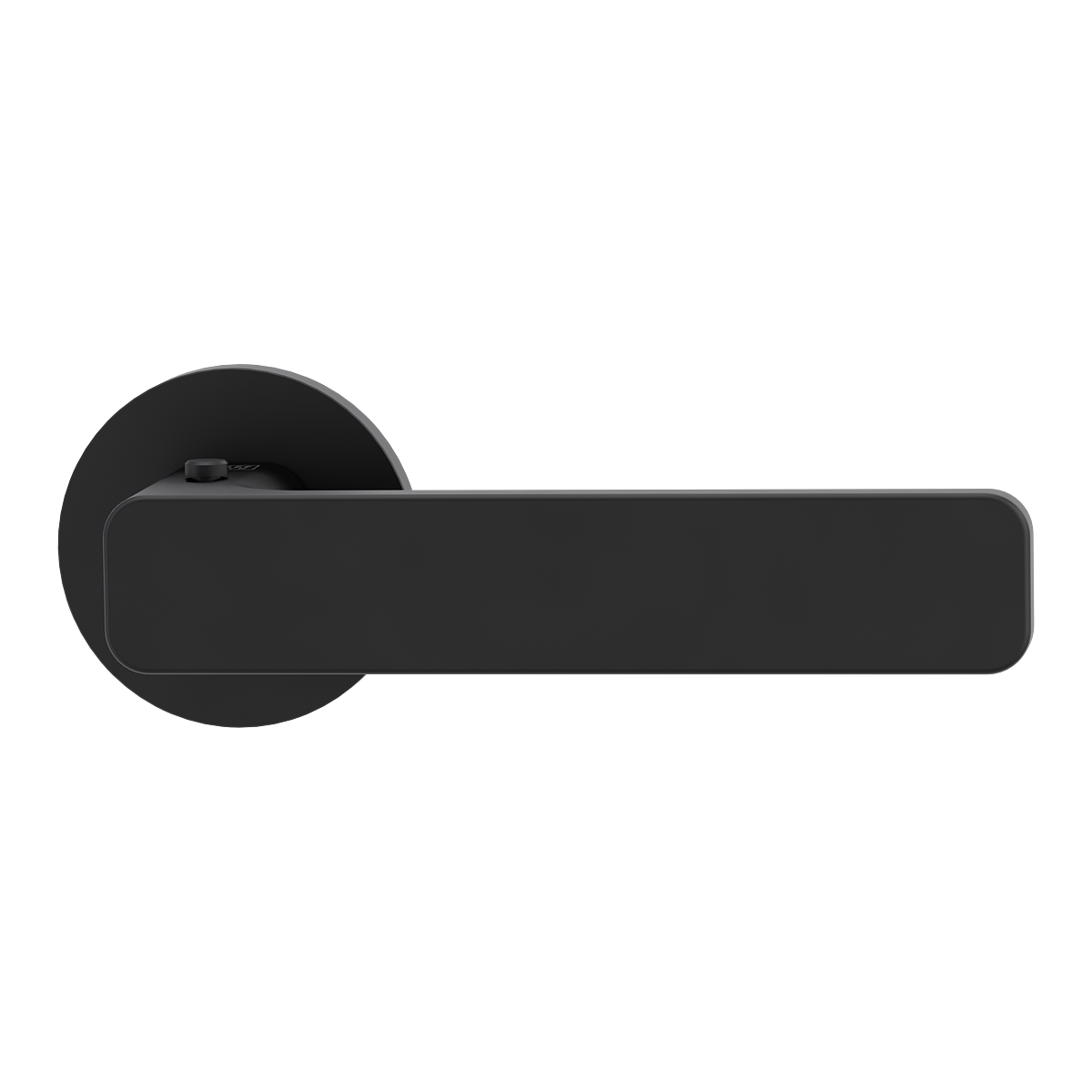 Griffwerk VAYA 265 MINIMAL MODERN Fast2Fix Rosetten rund Graphitschwarz smart2lock rechts