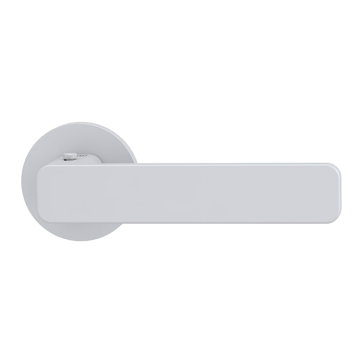 Griffwerk VAYA 265 MINIMAL MODERN Fast2Fix Rosetten rund Seidenweiß smart2lock rechts