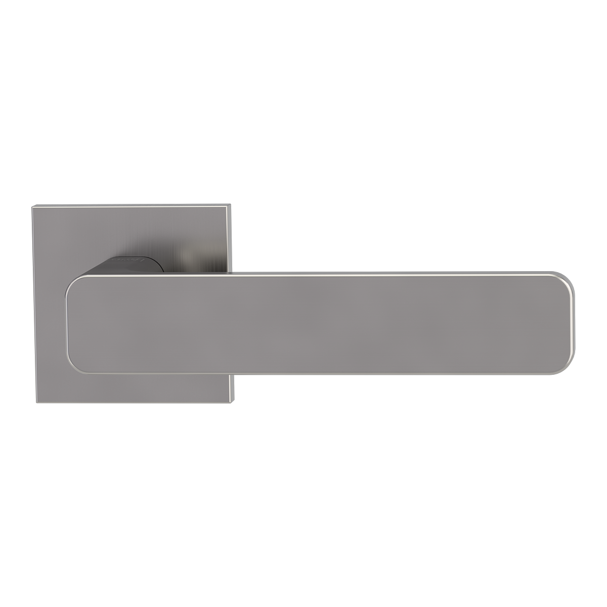 Griffwerk VAYA 265 MINIMAL MODERN Fast2Fix Rosetten eckig Samtgrau OS
