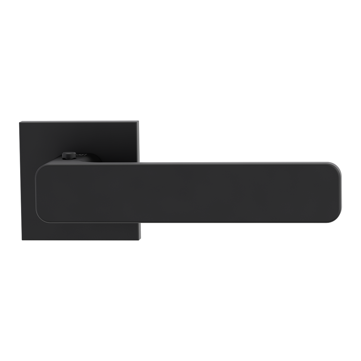 Griffwerk VAYA 265 MINIMAL MODERN Fast2Fix Rosetten eckig Graphitschwarz smart2lock rechts