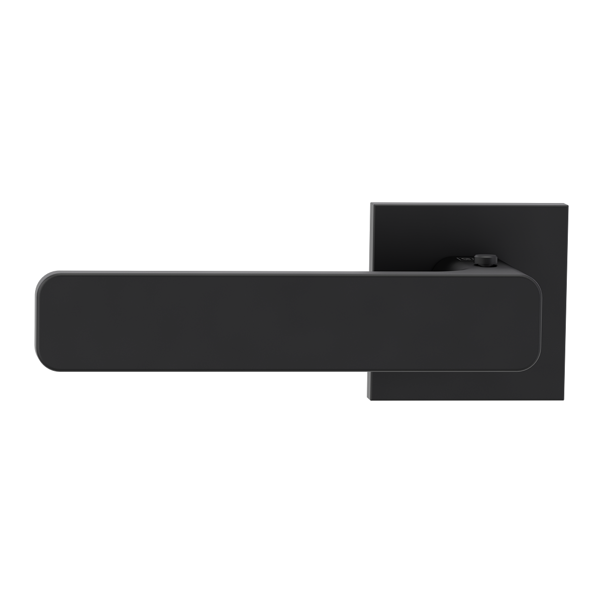 Griffwerk VAYA 265 MINIMAL MODERN Fast2Fix Rosetten eckig Graphitschwarz smart2lock links